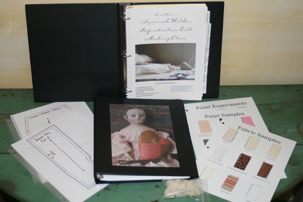 Izannah Walker Doll Making Class by Mail